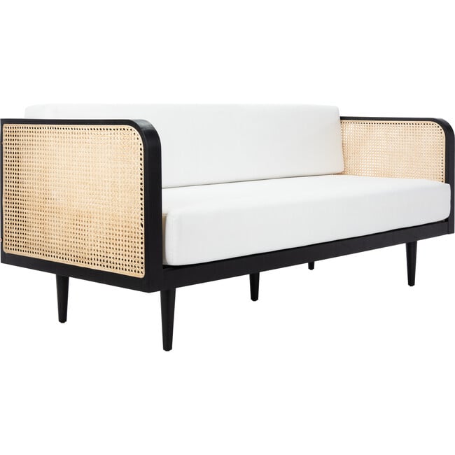 Helena French Cane Daybed, Black/Ivory - Accent Seating - 6