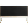 Lorna 6 Drawer Contemporary Dresser, White - Dressers - 6