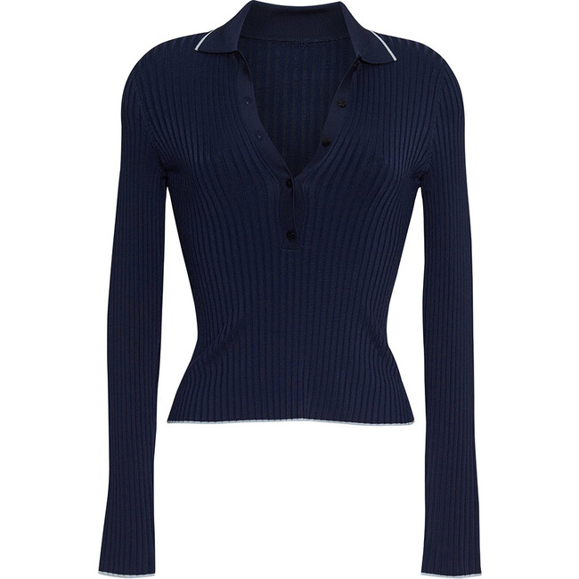 Women's Lucy Top, Navy Multi