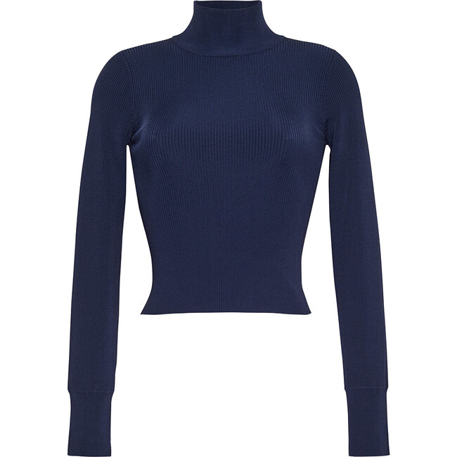 Women's Greta Top, Navy Multi