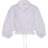 Women's Hutton Top, White - Blouses - 1 - thumbnail