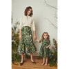 Margaux Dress, Botanical Birds Emerald - Dresses - 2