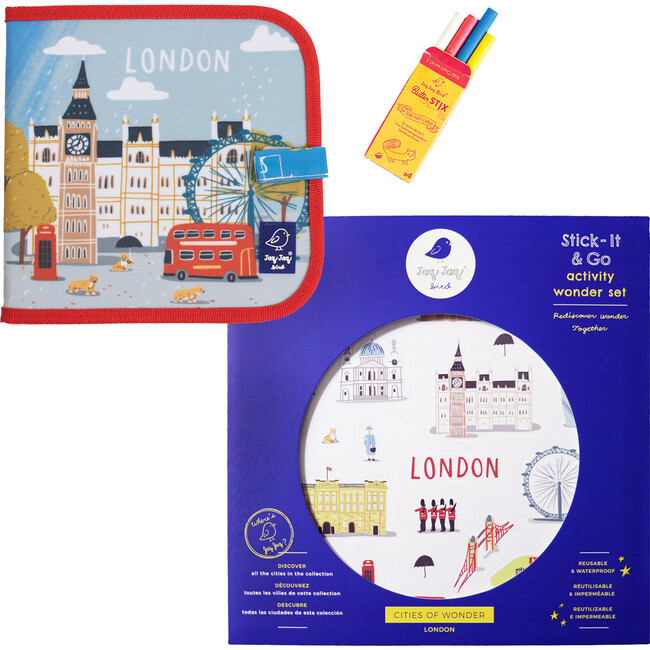 On The Go London Book Sticker Bundle - Arts & Crafts - 1
