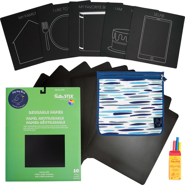 All About Me Reusable & Erasable Boards & Paper