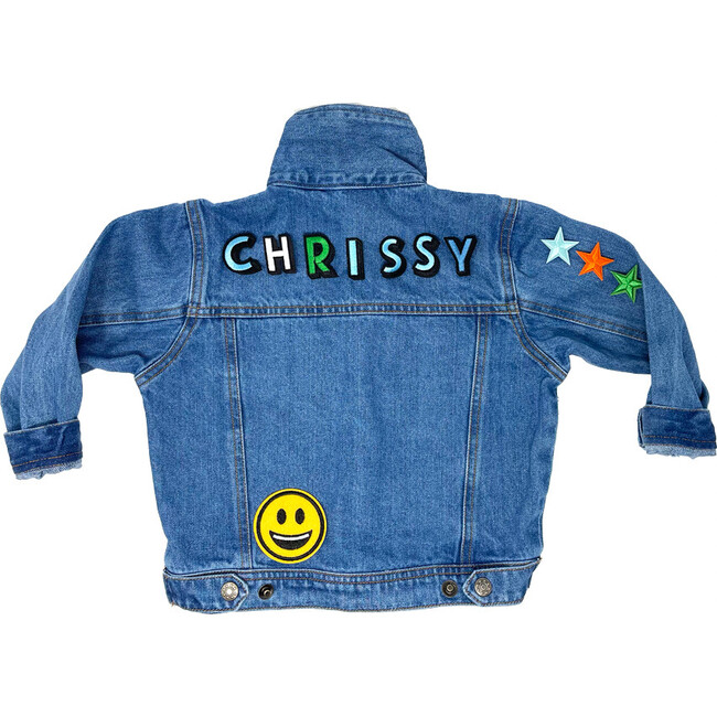 Patchwork Personalized Denim Jacket