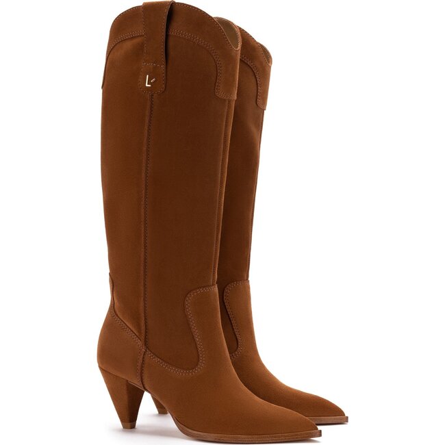 Women's Louise Boot, Tobacco - Boots - 2