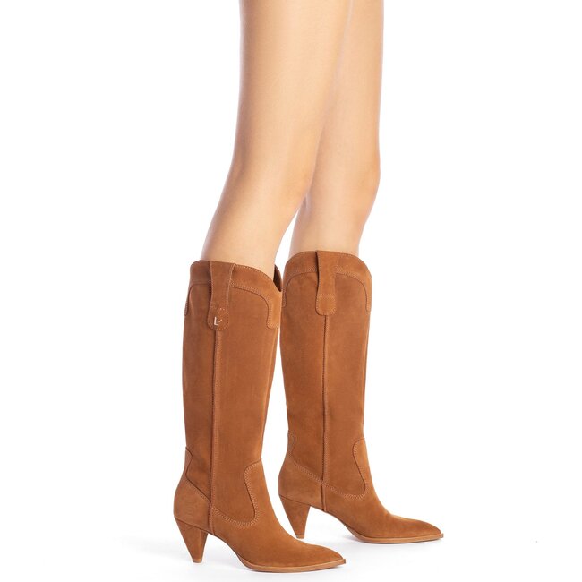 Women's Louise Boot, Tobacco - Boots - 4