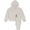 Venice Beach Sweatpants Set, Mottled Grey - Mixed Apparel Set - 1 - thumbnail