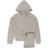 Venice Beach Shorts Set, Mottled Grey - Mixed Apparel Set - 1 - thumbnail