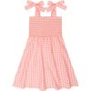 Positano Dress, Peach Pink - Dresses - 1 - thumbnail
