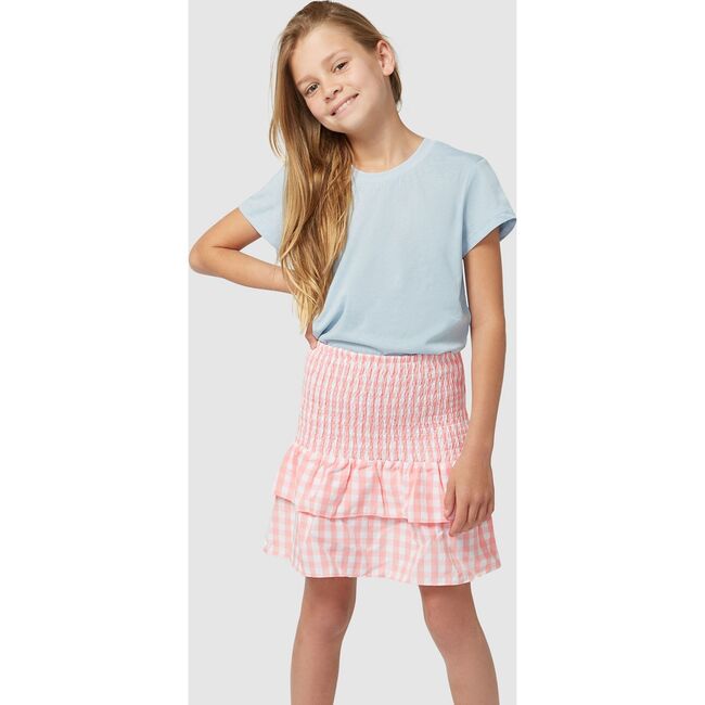 Positano Skirt, Peach Pink - Skirts - 3