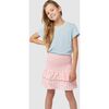 Positano Skirt, Peach Pink - Skirts - 3