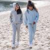 Venice Beach Sweatpants Set, Mottled Grey - Mixed Apparel Set - 3
