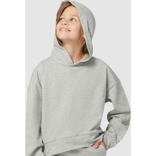 Venice Beach Hoodie, Mottled Grey - Sweatshirts - 4