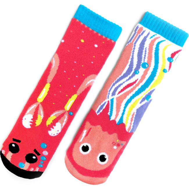Crab & Jellyfish, Mismatched Socks Set - Socks - 1