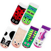 Mismatched Toddler Besties Socks, 3 Pair Bundle - Socks - 1 - thumbnail
