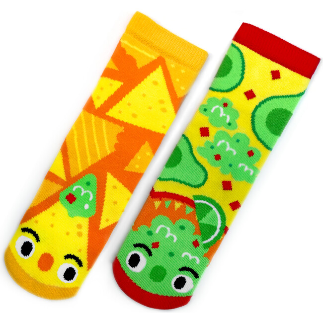 Chips & Guac Cool Socks for Fun Adults and Kids