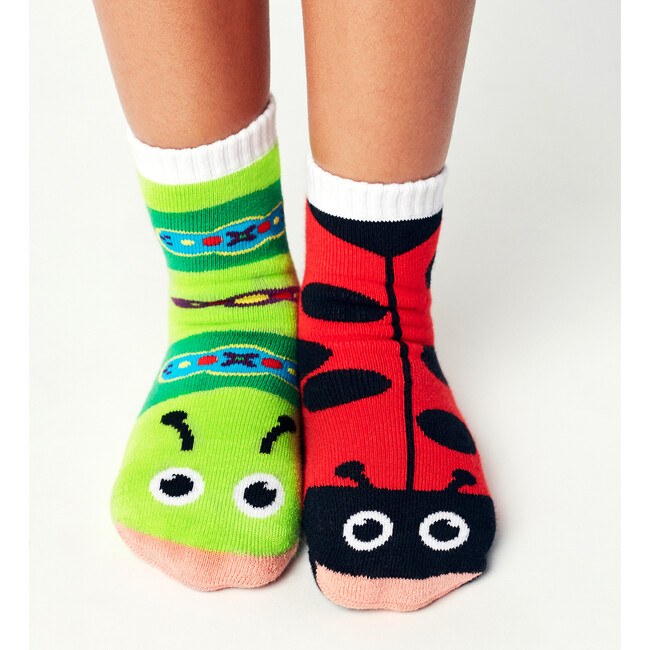 Ladybug & Caterpillar, Mismatched Socks Set