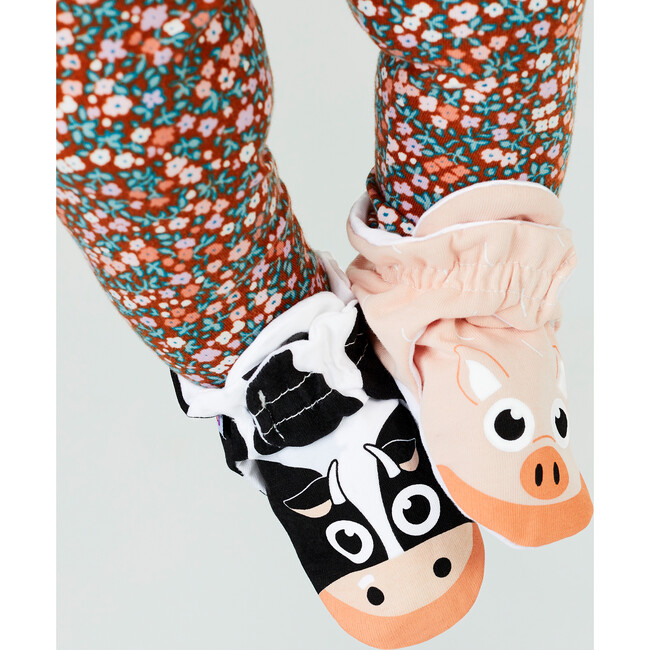 Calf & Piglet Cute Non-Slip Baby Booties - Socks - 3