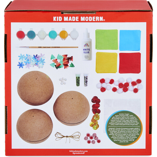 Paper Mache Ornament Kit - Arts & Crafts - 3
