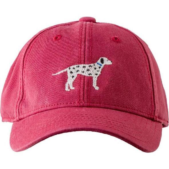 Dalmatian Baseball Hat, Weathered Red
