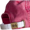 Football Baseball Hat, Weathered Red - Hats - 2