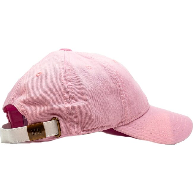 Castle Baseball Hat, Light Pink