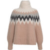 Women's Magnea Sweater, Pale Combo - Sweaters - 1 - thumbnail