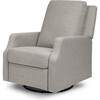 Crewe Recliner & Swivel Glider, Performance Grey Eco-Weave - Nursery Chairs - 1 - thumbnail