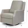 Crewe Recliner & Swivel Glider, Performance Grey Eco-Weave - Nursery Chairs - 3