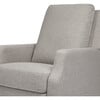 Crewe Recliner & Swivel Glider, Performance Grey Eco-Weave - Nursery Chairs - 9