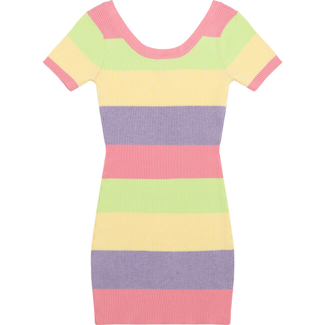 Rainbow Knitted Maxi Dress - Dresses - 3