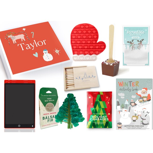 Stocking Bundle by Maisonette, Red Festive Reindeer Set