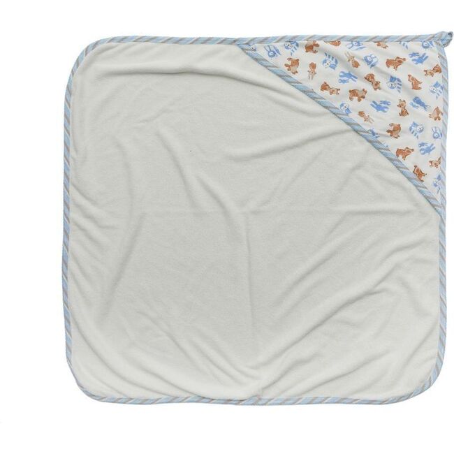 Bear and Friends Blanket, Gray - Blankets - 1