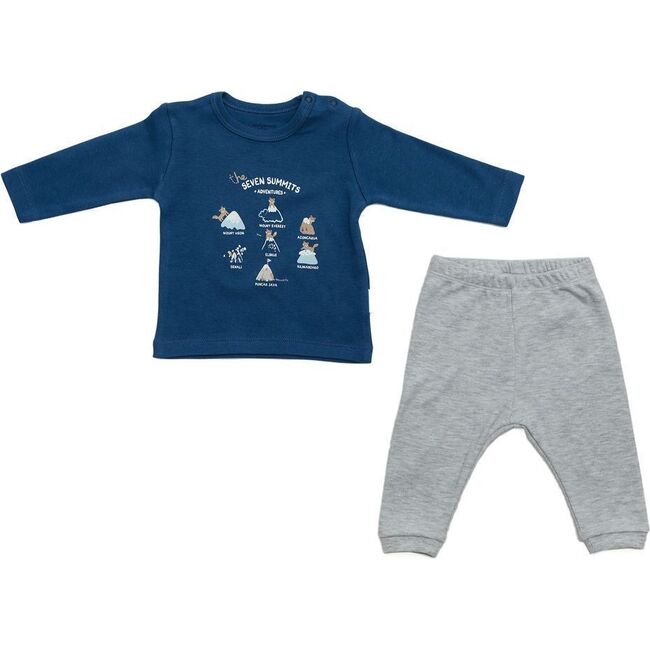 Little Climber Outfit, Navy