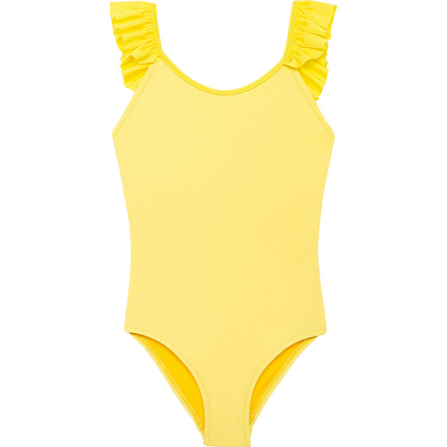 Bora Bora One Piece, Lemony Yellow - Lison Paris Swim | Maisonette