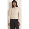 Women's Zaria Sweater, Ivory W/ Beads - Sweaters - 3