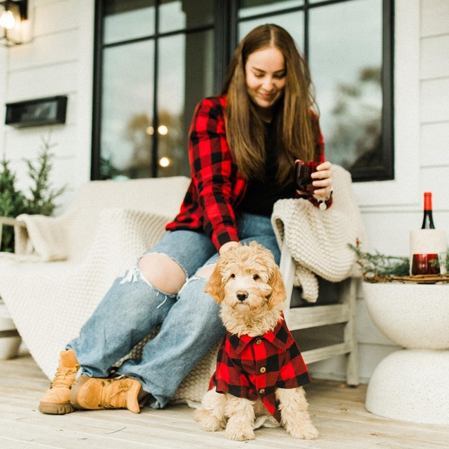 Dog Great Plains Flannel - Dog Clothes - 4