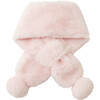 Marshmallow Bunny Muffler, Pink - Scarves - 2 - thumbnail