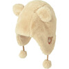 Marshmallow Bear Hat, Beige - Hats - 1 - thumbnail