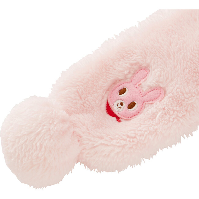 Marshmallow Bunny Muffler, Pink - Scarves - 3