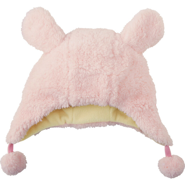 Marshmallow Bunny Hat, Pink - Hats - 5
