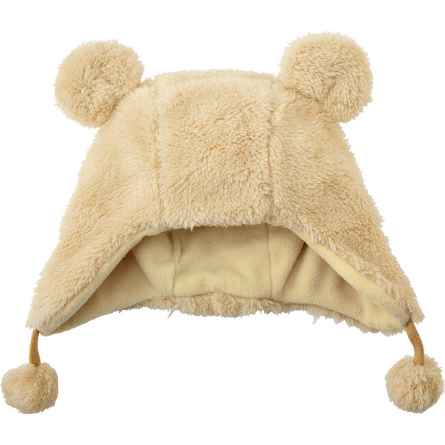 Marshmallow Bear Hat, Beige - Hats - 5