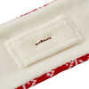 Nordic Knit Scarf, Red - Scarves - 4