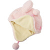 Marshmallow Bunny Hat, Pink - Hats - 6