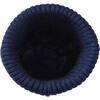 Nordic Knit Beanie, Navy - Hats - 7 - thumbnail