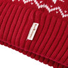 Nordic Knit Beanie, Red - Hats - 8 - thumbnail