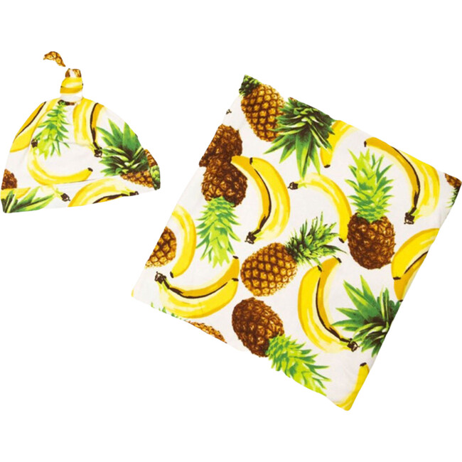 Baby Bundle, Swaddle/Beanie, Tropical Smoothie - Swaddles - 1
