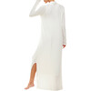 Women's Scarlett Duster Robe, Flat White - Robes - 2
