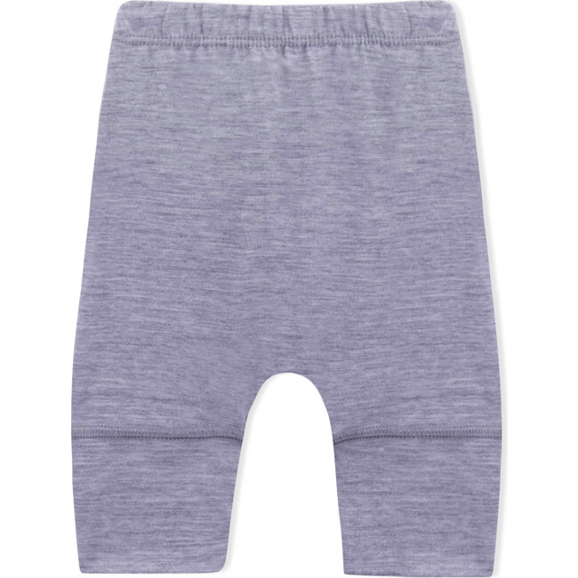 Newborn Pants, Grey Merino Wool - Sweatpants - 1